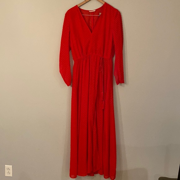 H&M maxi long sleeve dress. Size L. Good condition. - Picture 3 of 6